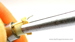 How To Build Kanger Coils Pull off Rubber Grommet